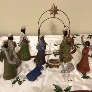 A Vintage Nativity Scene